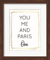 You Me and Paris Fine Art Print