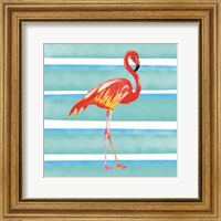 Tropical Life Flamingo II Fine Art Print