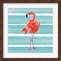 Tropical Life Flamingo III Fine Art Print