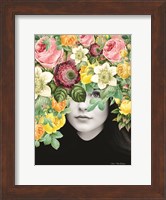 The Girl and the Flowers Fine Art Print