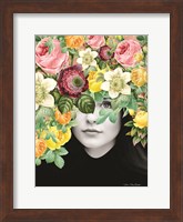 The Girl and the Flowers Fine Art Print