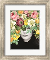 The Girl and the Flowers Fine Art Print