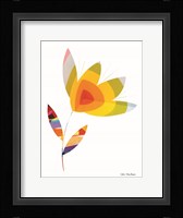 Street Art Flower I Framed Print