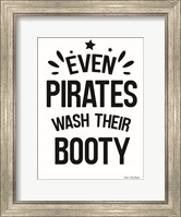Even Pirates Wash Their Booty Fine Art Print