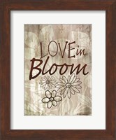 Love Blooms Here Fine Art Print