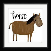 Horse Framed Print