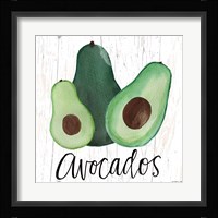 Avocados Framed Print