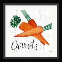 Carrots Framed Print