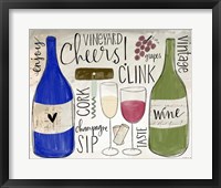 Wine Words Fine Art Print