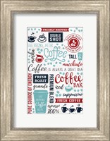 Coffee Collage Fine Art Print
