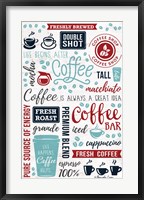 Coffee Collage Fine Art Print