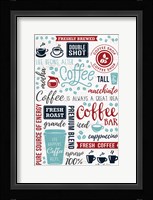 Coffee Collage Fine Art Print