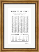 Welcome to the Kitchen Fine Art Print