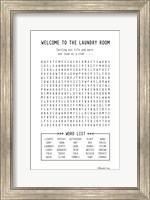 Welcome to the Laundry Room Fine Art Print