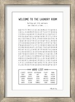 Welcome to the Laundry Room Fine Art Print