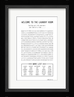 Welcome to the Laundry Room Fine Art Print