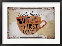 Coffee Typography II Fine Art Print