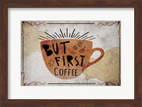 Coffee Typography II Fine Art Print