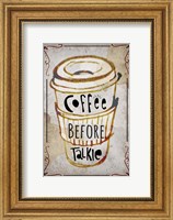Coffee Typography III Fine Art Print