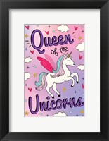 Queen of the Unicorns Fine Art Print