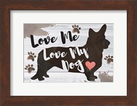 Love Me, Love My Dog Fine Art Print
