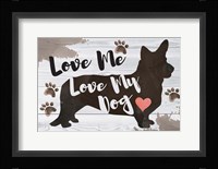 Love Me, Love My Dog Fine Art Print