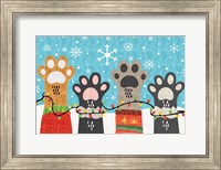 Christmas Paws Fine Art Print