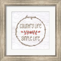 Country Life Simple Life Fine Art Print