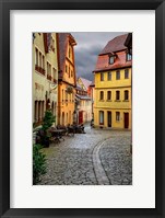 Rothenberg Street Cafe Fine Art Print