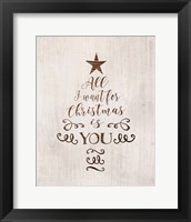 All I Want for Christmas Fine Art Print