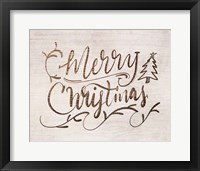 Merry Christmas Fine Art Print
