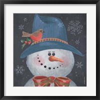 Christmas Snowman Fine Art Print