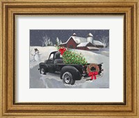 Old Truck and Barn Fine Art Print