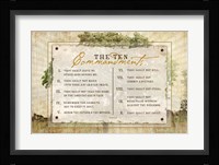 10 Commandments Fine Art Print