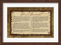 Church Covenant II Fine Art Print