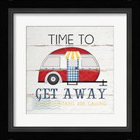 Time to Get Away Framed Print