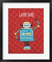 Work Bot Fine Art Print