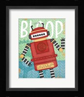 Bloop Bot Framed Print