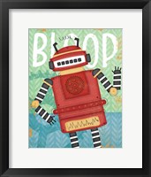Bloop Bot Framed Print