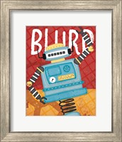 Blurp Bot Fine Art Print