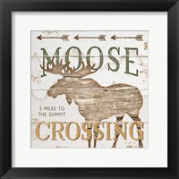 Moose Crossing Fine Art Print