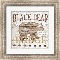 Black Bear Lodge Fine Art Print