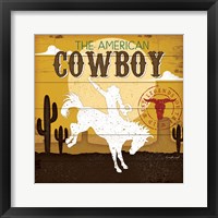 The American Cowboy Fine Art Print