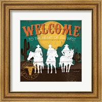 Welcome to the Heart of the West Fine Art Print