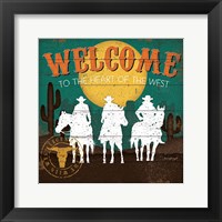 Welcome to the Heart of the West Fine Art Print