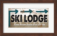 Ski Lodge Fine Art Print