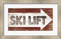 Ski Lift Fine Art Print
