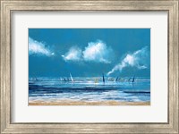 Sea and Boats I Fine Art Print
