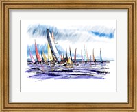 Sail Boats II Fine Art Print