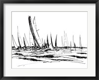 Boat Sketch II Fine Art Print